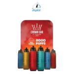 Al Fakher Crown Bar 8000 Puffs Disposable Vape – Dubai, UAE
