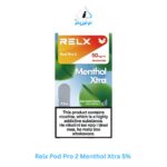 RELX Pod Pro 2 Menthol Xtra 5% in Dubai Abu Dhabi UAE