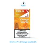 RELX Pod Pro 2 Orange Sparkle 3% in Dubai Abu Dhabi UAE