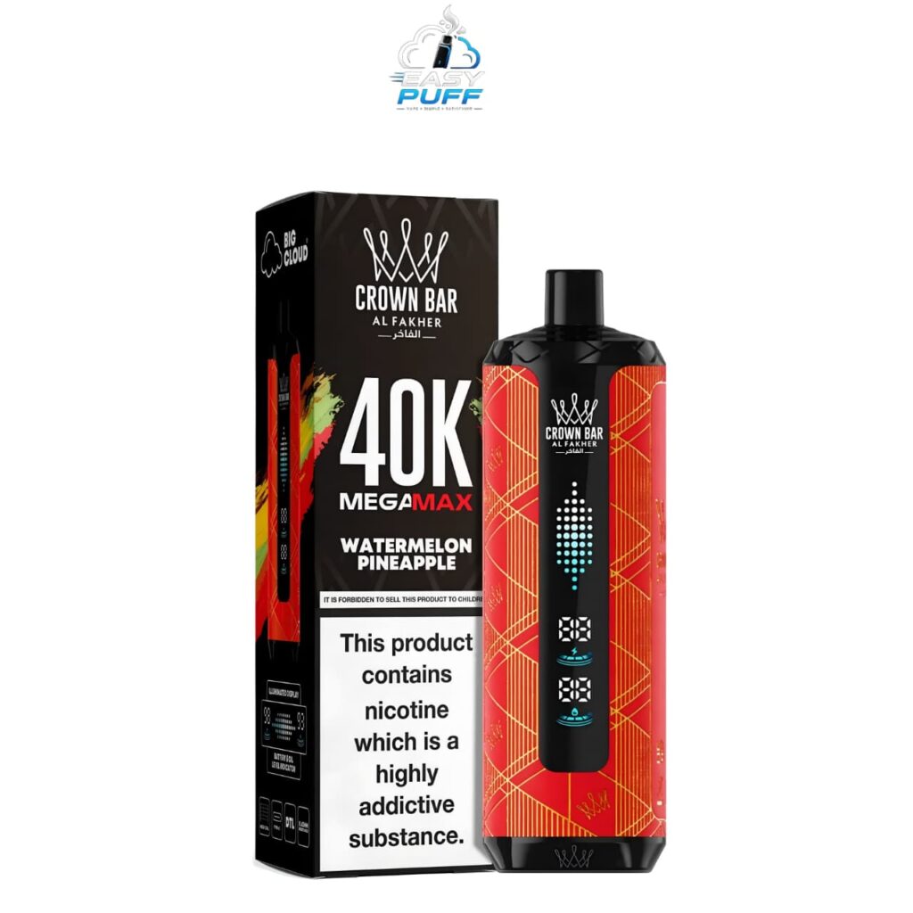 Al Fakher Crown Bar Mega Max 40000 Puffs Disposable Vape