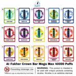 Al Fakher Crown Bar Mega Max 40000 Puffs Disposable Vape