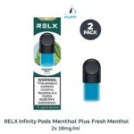 RELX Infinity Pods Menthol Plus Fresh Menthol