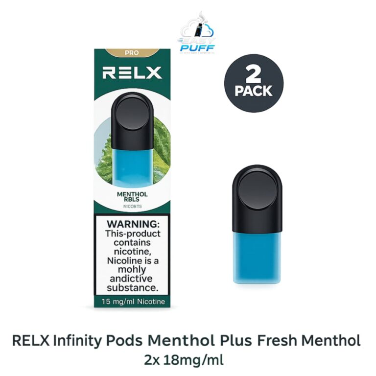 RELX Infinity Pods Menthol Plus Fresh Menthol