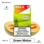 RELX Pod Pro 2 Green Melon 1.55% in Dubai Abu Dhabi UAE